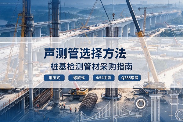 开江声测管选型标准