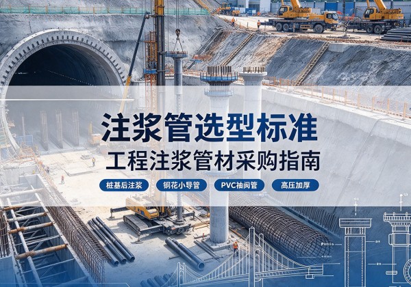 开江注浆管选型标准